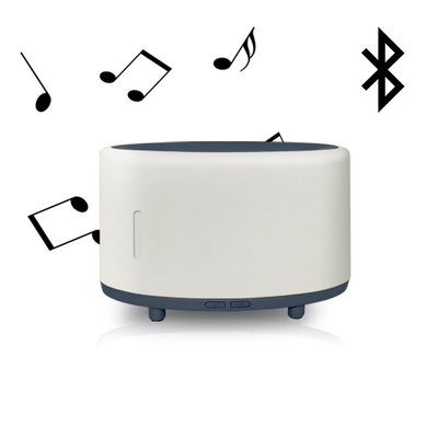Do orador ultrassônico 7 da música de USB Bluetooth do humidificador luzes coloridas do diodo emissor de luz que mudam difusores do óleo essencial da aromaterapia