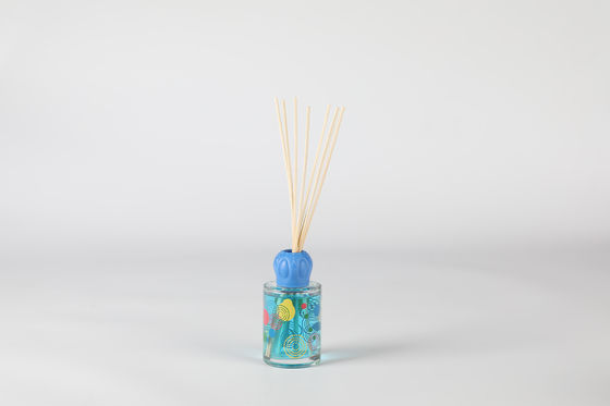 os grupos do presente da fragrância 0.12L, 36 partes cobrem o difusor com varas do rattan