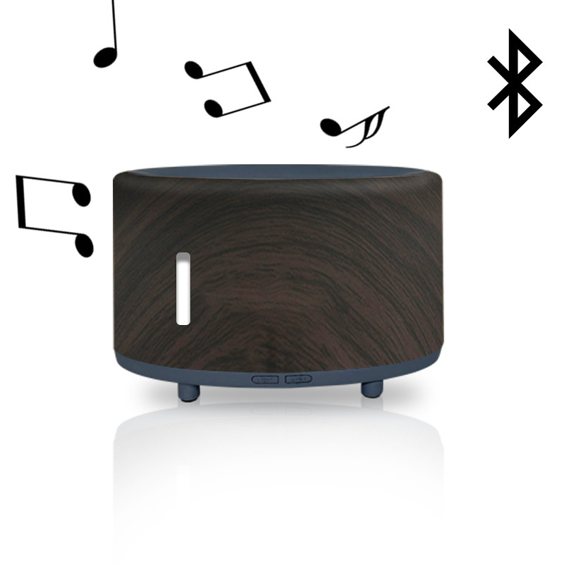 Do orador ultrassônico 7 da música de USB Bluetooth do humidificador luzes coloridas do diodo emissor de luz que mudam difusores do óleo essencial da aromaterapia